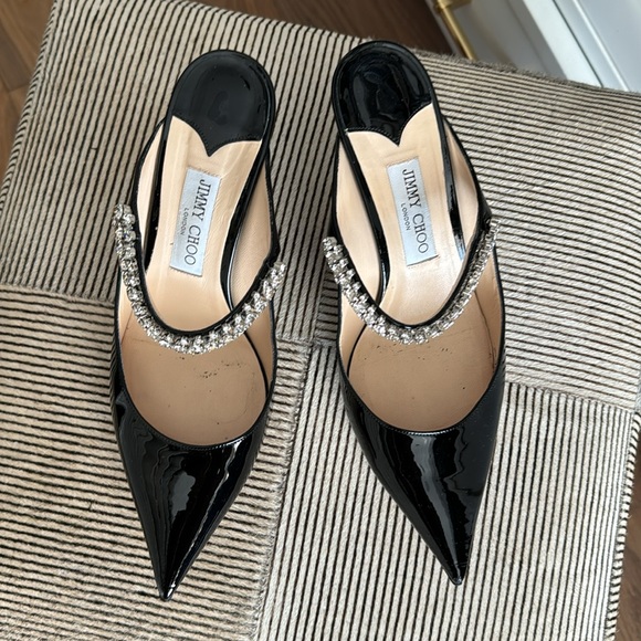 Jimmy Choo Bing 65 - Patent leather mule Size 41 - Picture 2 of 9